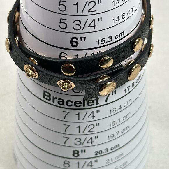 Charming Charlie Watch Wrap Around Studded Crystal Bow Rock Feminine New Battery - Picture 8 of 9